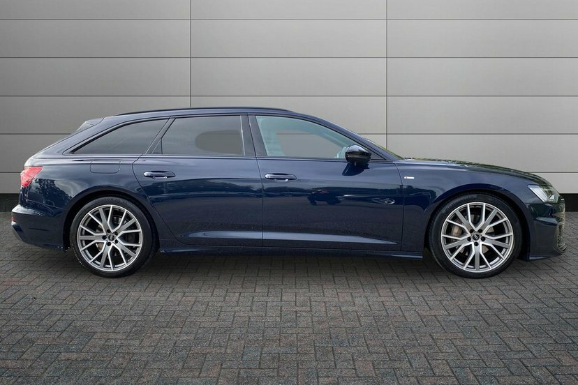 Audi A6 Avant 2.0 Tfsi 45 Black Edition Estate S Tron Blue #4