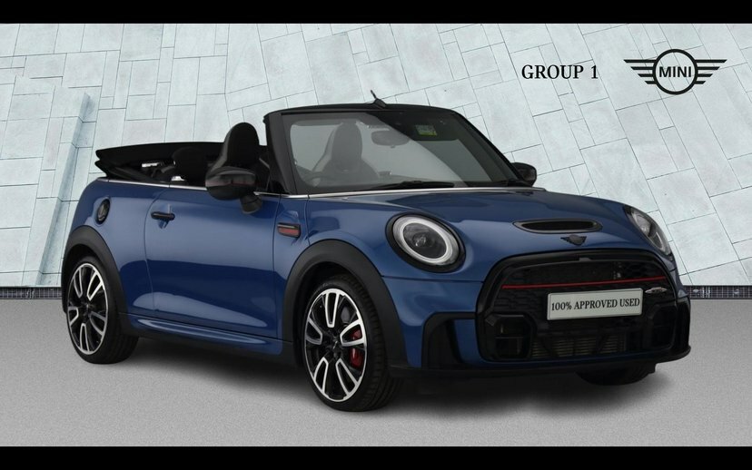 Mini Convertible Convertible John Cooper Works Blue