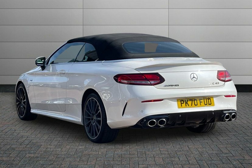 Mercedes-Benz C Class 3.0 C43 V6 Amg Premium Cabriolet G-tr White #2