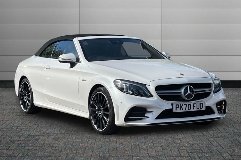 Mercedes-Benz C Class 3.0 C43 V6 Amg Premium Cabriolet G-tr White