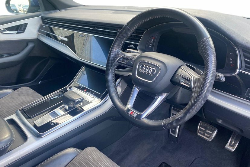Audi Q8 3.0 Tdi V6 50 S Line Suv Tiptronic Quat Blue #6