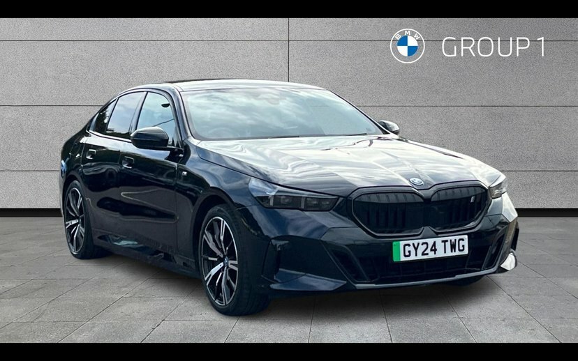 BMW i5 I5 Edrive40 M Sport Pro Saloon Black