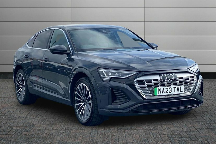 Audi Q8 e tron 55 S Line Sportback Quattro 114K Grey