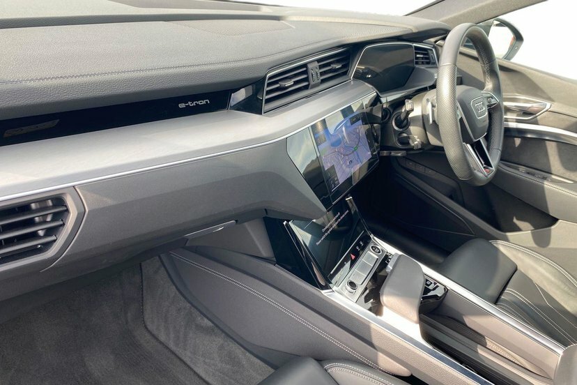 Audi Q8 e tron 55 S Line Sportback Quattro 114K Grey #2