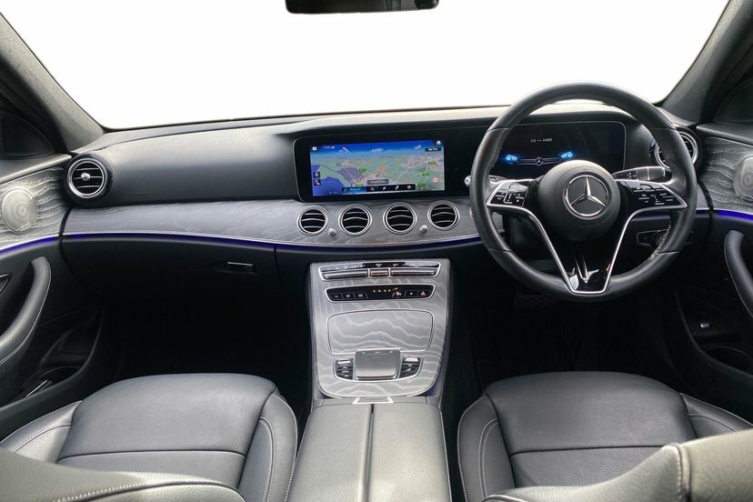 Mercedes-Benz E Class E220d 200 Amg Line Night Ed Prem 9G-tronic 20 Black #7