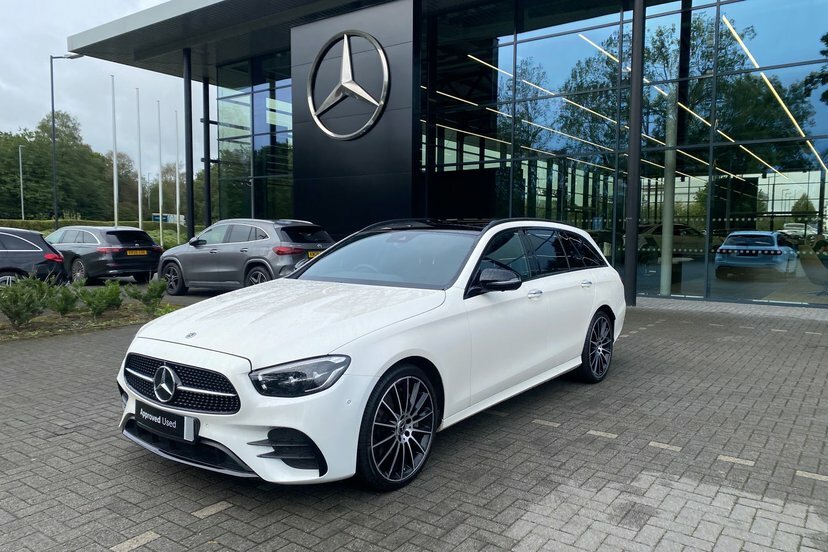 Mercedes-Benz E Class E220d 200 Amg Line Night Ed Prem 9G-tronic 20 Black #16