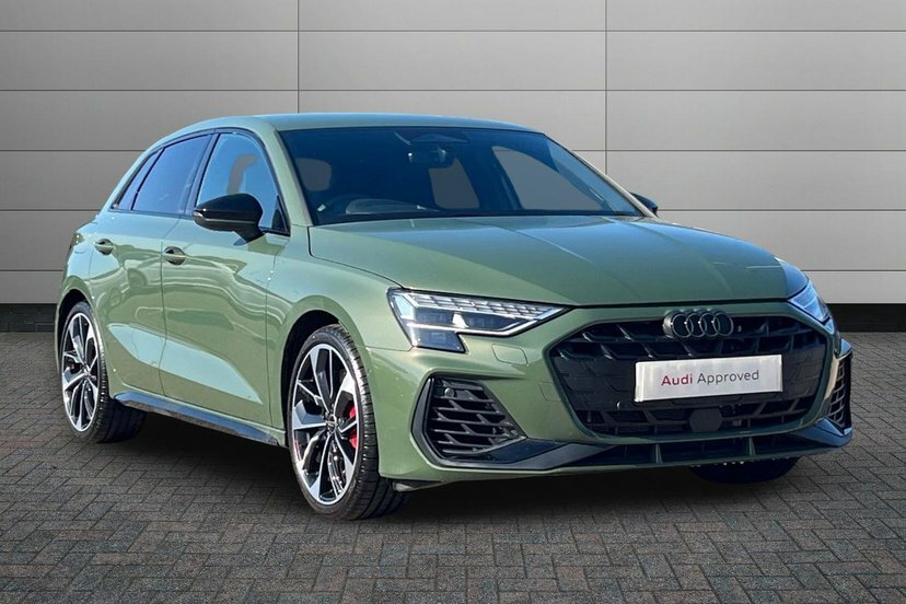 Audi S3 2.0 Tfsi Black Edition Sportback S Tron Green