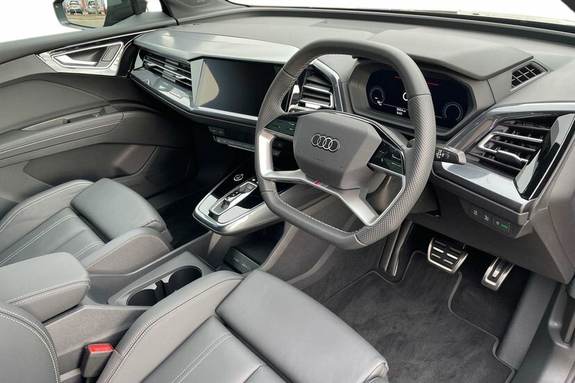 Audi Q4 E Tron 45 Black Edition Suv Quattro 82K Black #6