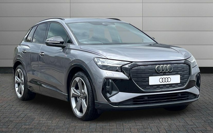 Audi Q4 E Tron 45 Black Edition 82Kwh Grey