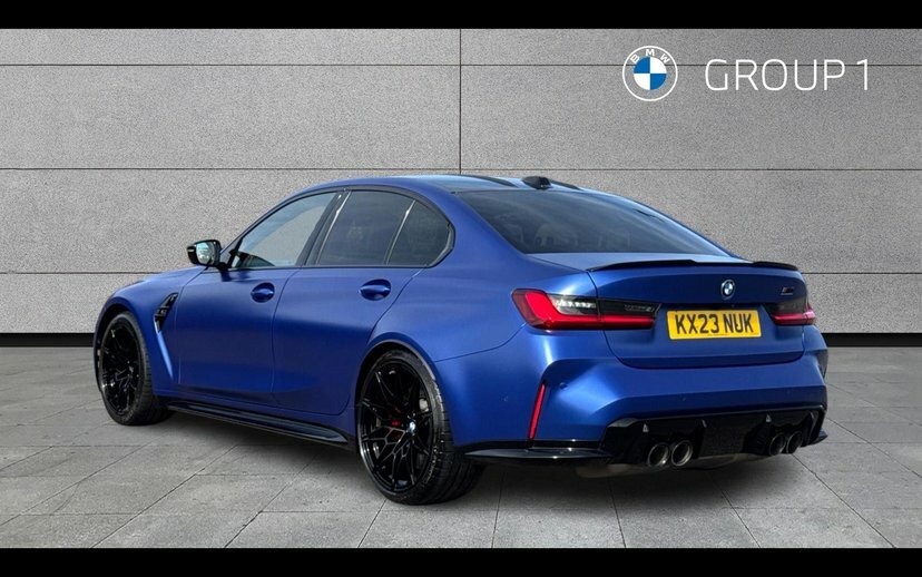 BMW M3 M3 Competition M Xdrive Saloon Blue #2