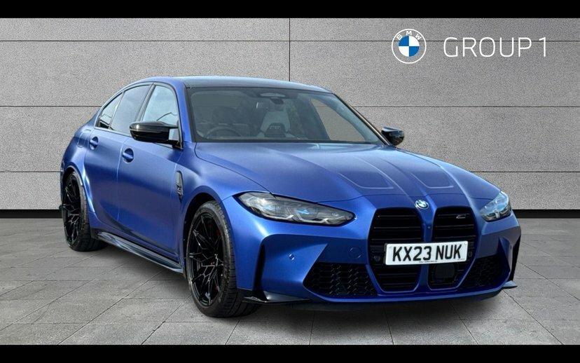 BMW M3 M3 Competition M Xdrive Saloon Blue