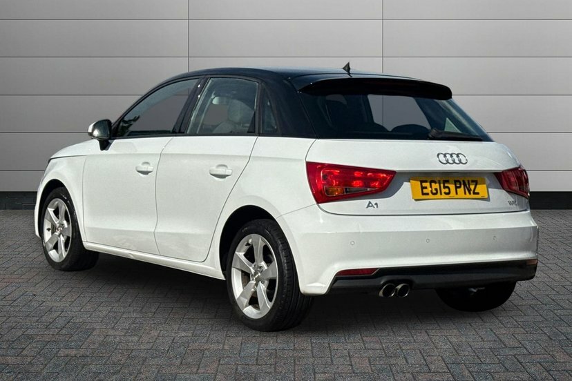 Audi A1 1.4 Tfsi Sport Sportback S Tronic 125 White #3
