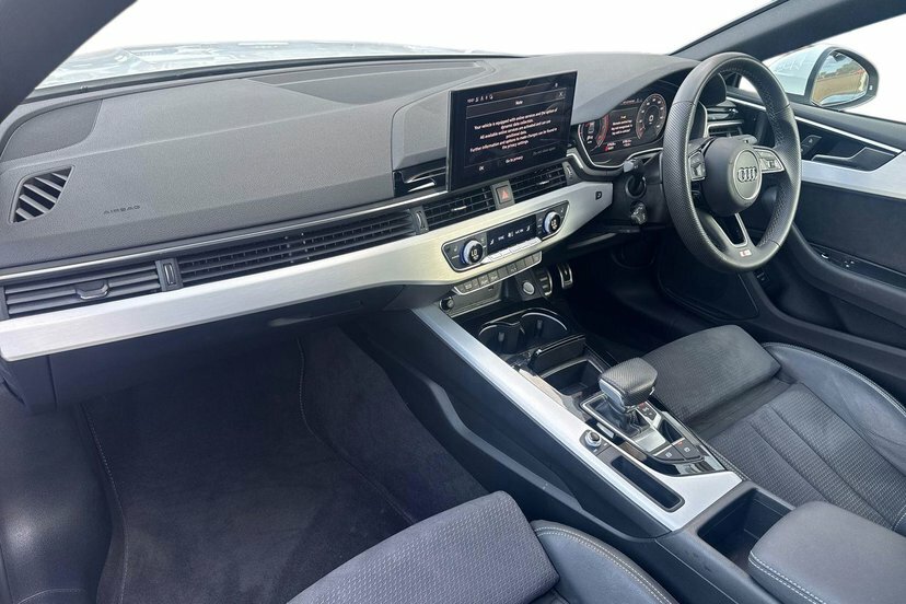 Audi A5 2.0 Tfsi 40 S Line Coupe S Tronic 204 White #2