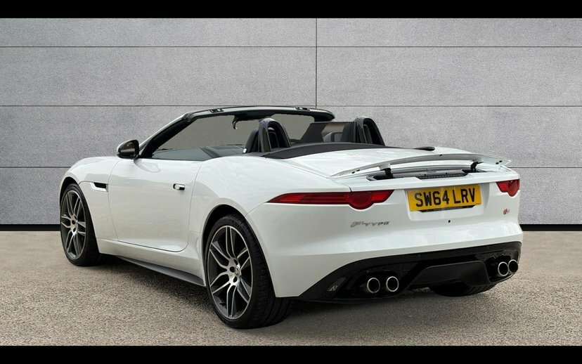 Jaguar F-Type 5.0 V8 S Convertible Euro 5 495 P White #2