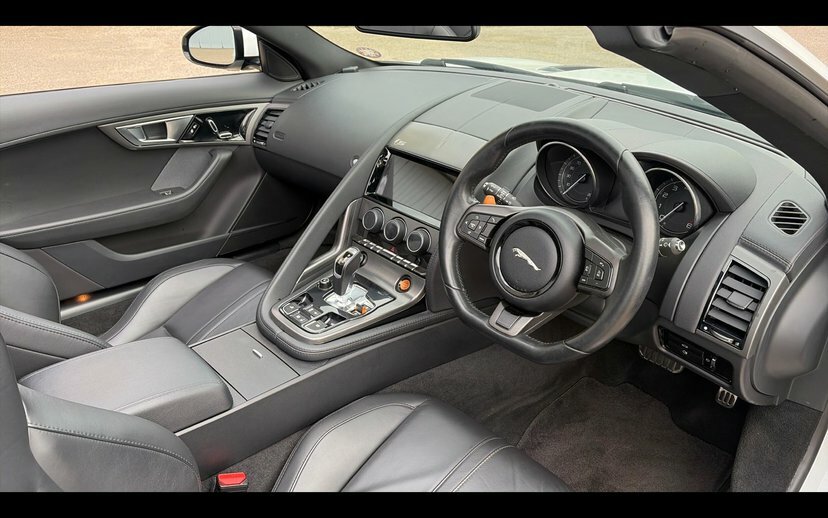 Jaguar F-Type 5.0 V8 S Convertible Euro 5 495 P White #6