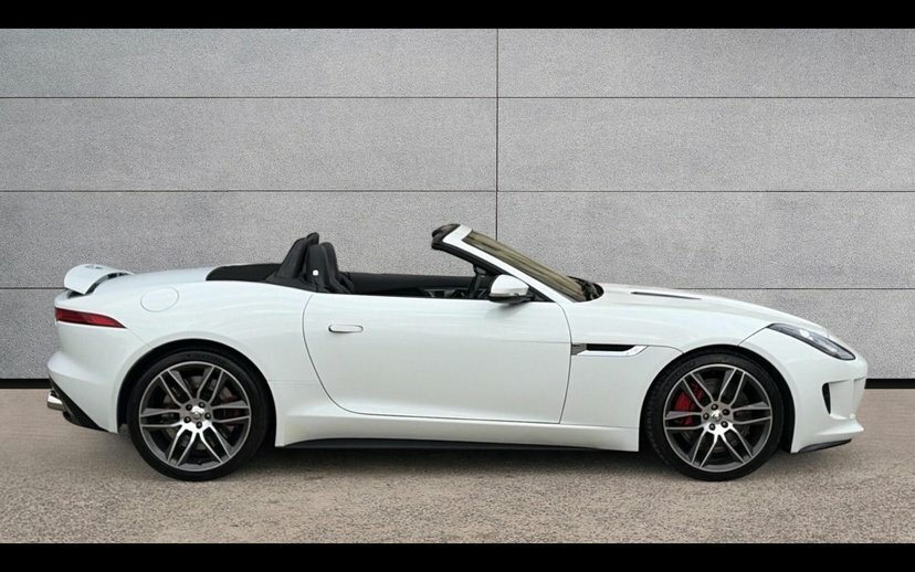 Jaguar F-Type 5.0 V8 S Convertible Euro 5 495 P White #3