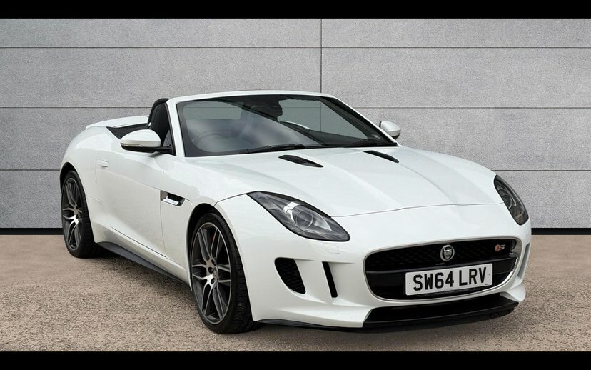 Jaguar F-Type 5.0 V8 S Convertible Euro 5 495 P White