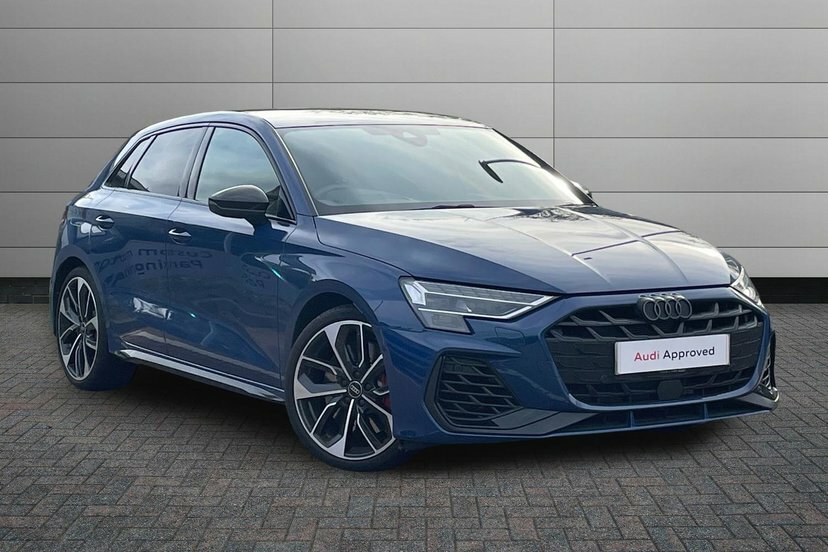 Audi S3 2.0 Tfsi Black Edition Sportback S Tron Blue