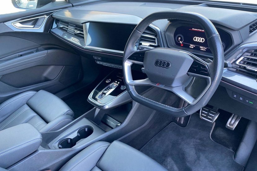 Audi Q4 E Tron 50 Edition 1 Sportback Quattro 8 White #6