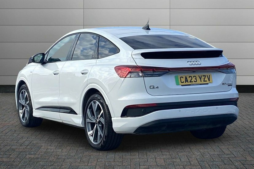 Audi Q4 E Tron 50 Edition 1 Sportback Quattro 8 White #3