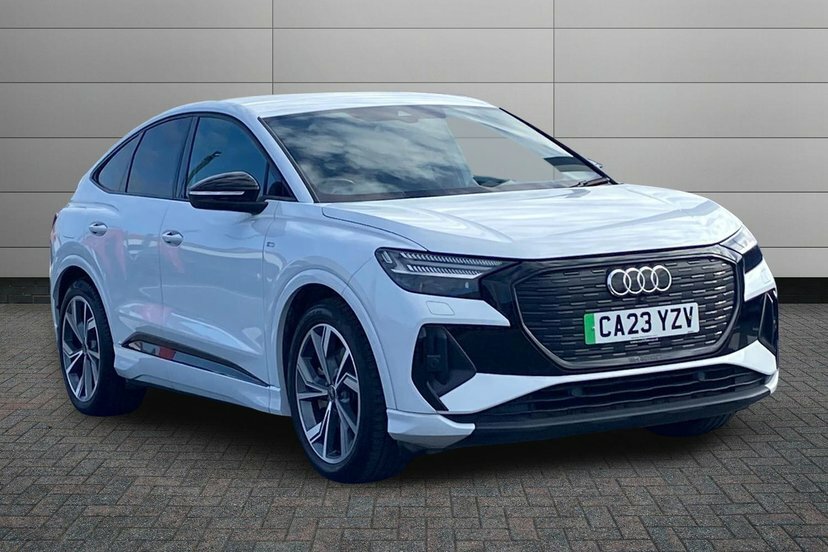 Audi Q4 E Tron 50 Edition 1 Sportback Quattro 8 White