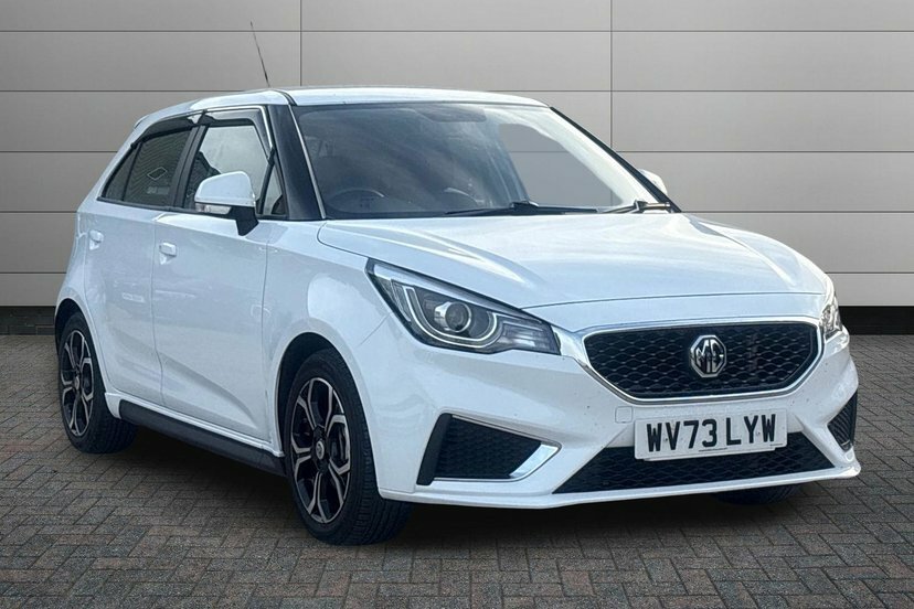MG MG3 1.5 Vti-tech Exclusive Nav Hatchback Ma White