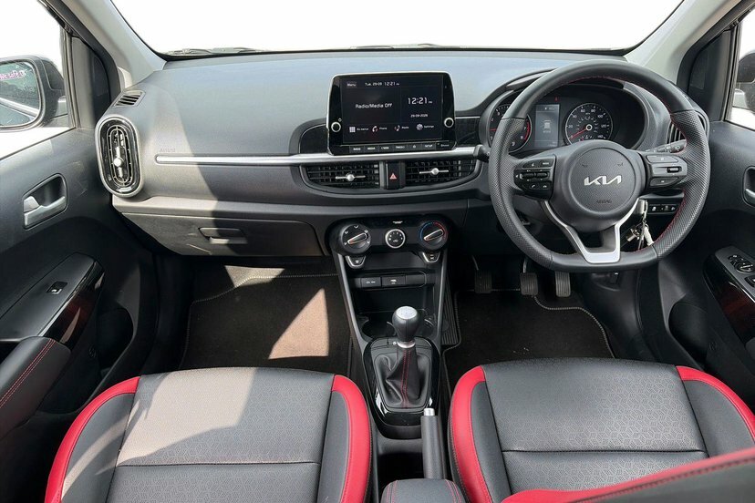 Kia Picanto 1.0 Dpi Gt-line Hatchback 66 Bh Black #6