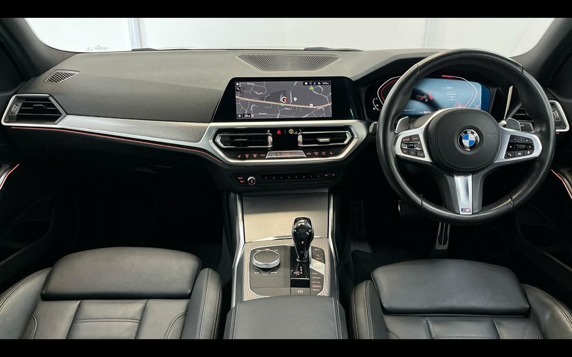 BMW 3 Series 320I M Sport Saloon Orange #4