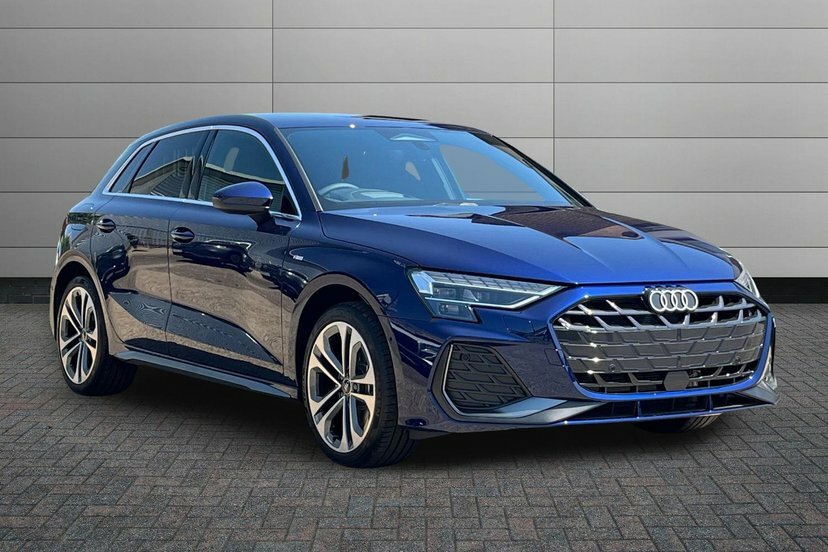 Audi A3 1.5 Tfsie S Line Sportback Plug-in Hybr Blue