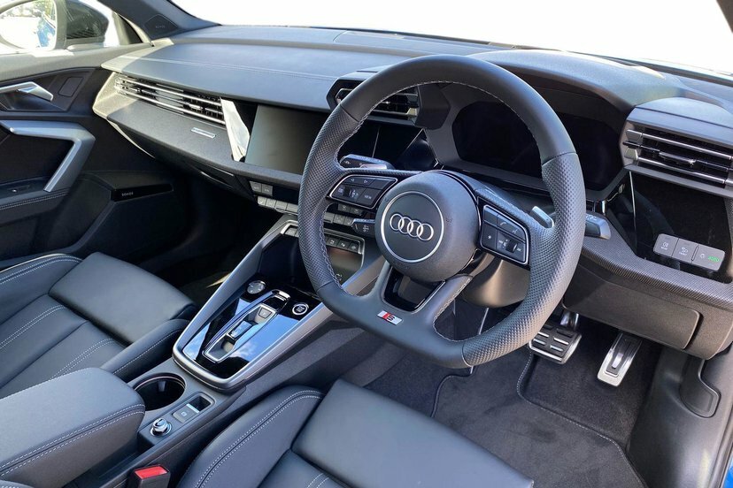 Audi A3 1.5 Tfsi Black Edition Sportback S Tron Blue #6