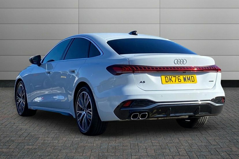 Audi A5 2.0 Tdi S Line Saloon S Tronic Quattro White #3