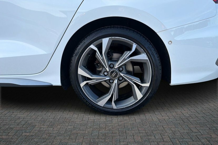 Audi A3 1.0 Tfsi 30 S Line Saloon 110 P White #5