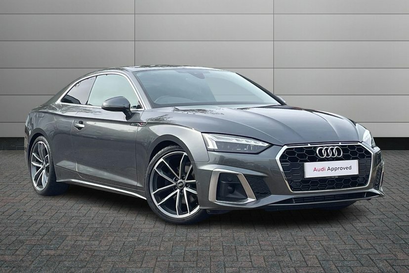 Audi A5 2.0 Tfsi 35 S Line Coupe S Tronic 150 Grey