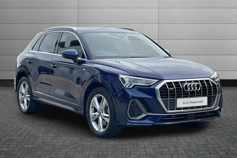 Audi Q3 2.0 Tdi 40 S Line Suv S Tronic Quattro Blue