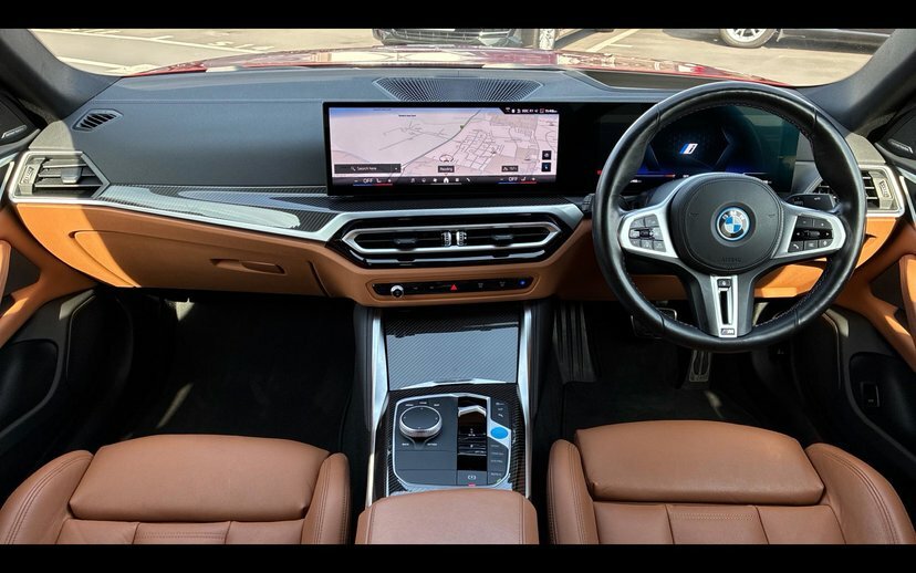BMW i4 I4 M50 Orange #4