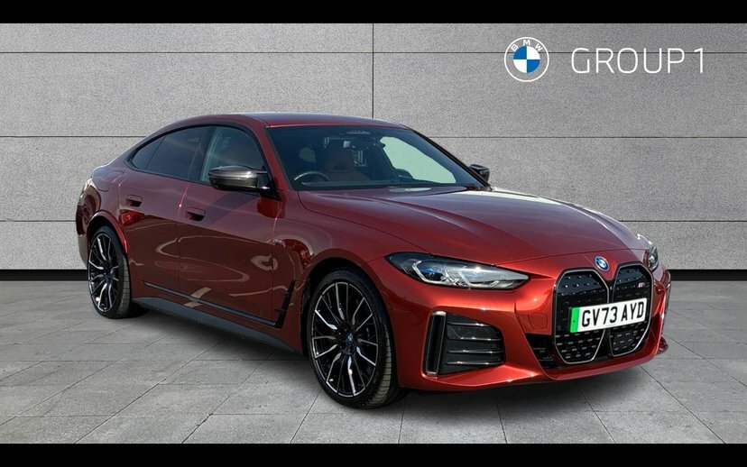 BMW i4 I4 M50 Orange