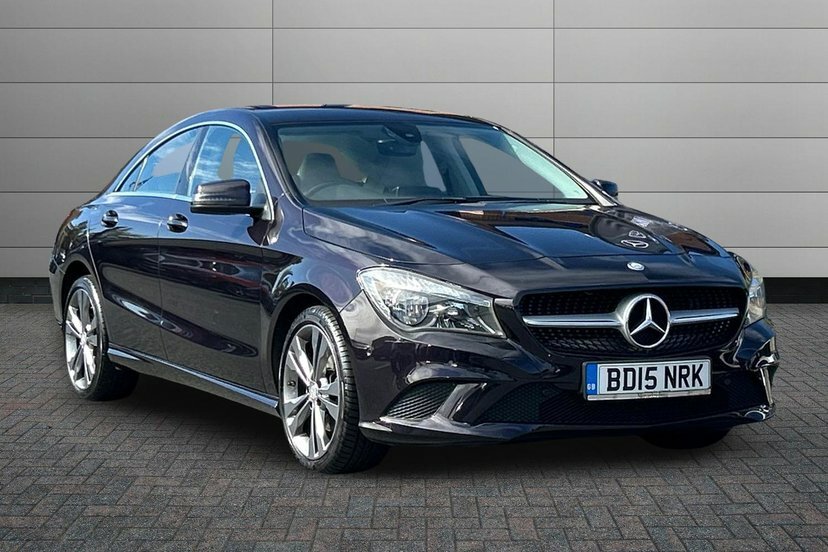 Mercedes-Benz CLA Class 2.1 Cla220 Cdi Sport Coupe 7G-dct 177 Purple