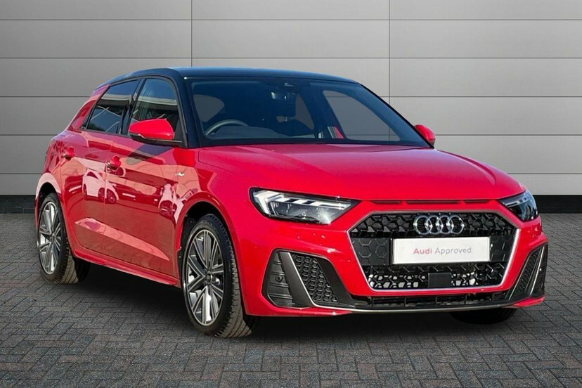 Audi A1 1.0 Tfsi 30 S Line Sportback S Tronic Red