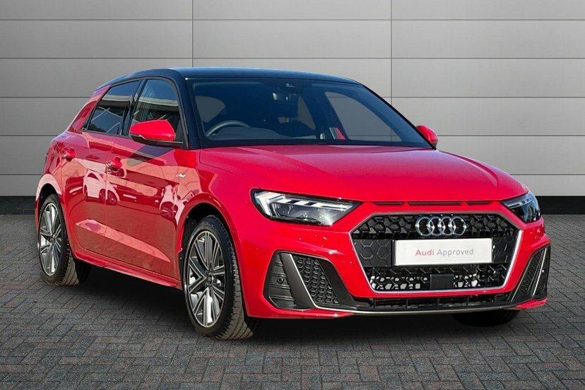 Audi A1 1.0 Tfsi 30 S Line Sportback S Tronic Red