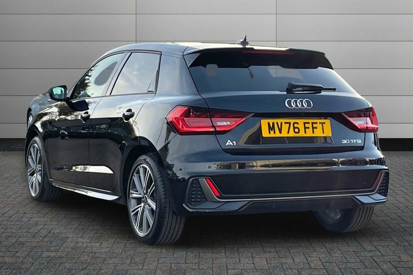 Audi A1 1.0 Tfsi 30 S Line Sportback S Tronic Black #3