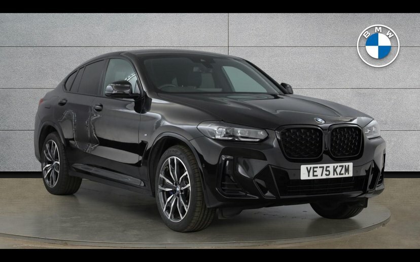 BMW X4 2.0 20D Mht M Sport Suv Hybrid Xdr Black