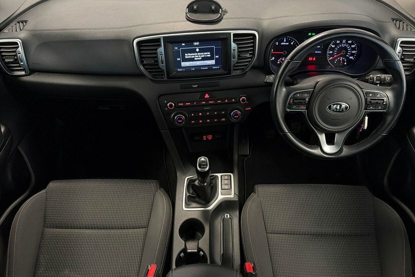 Kia Sportage 1.7 Crdi 2 Suv 114 Bhp Black #6