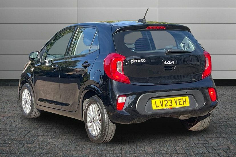 Kia Picanto 1.0 Dpi 2 Hatchback Amt 66 Bhp Black #3