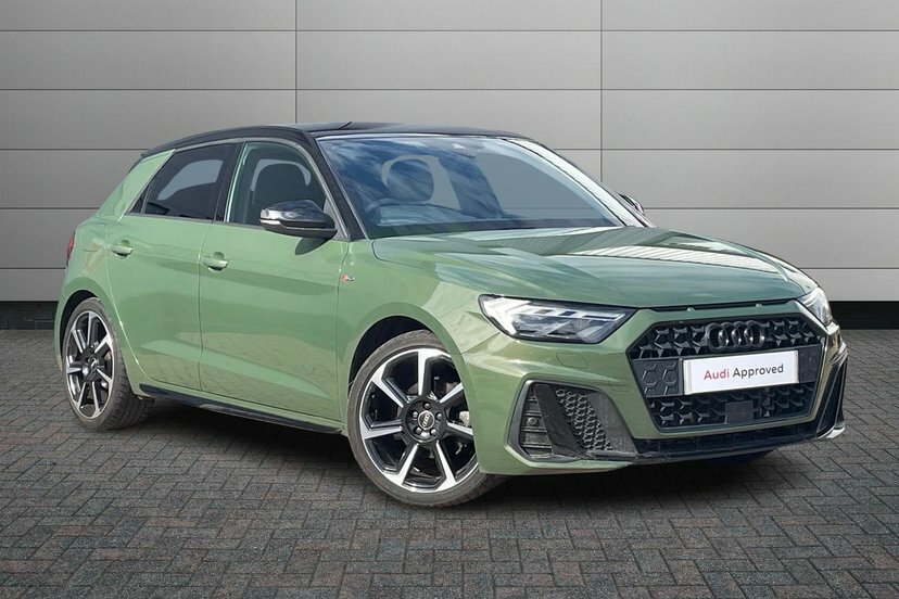 Audi A1 1.5 Tfsi 35 Black Edition Sportback S T Green