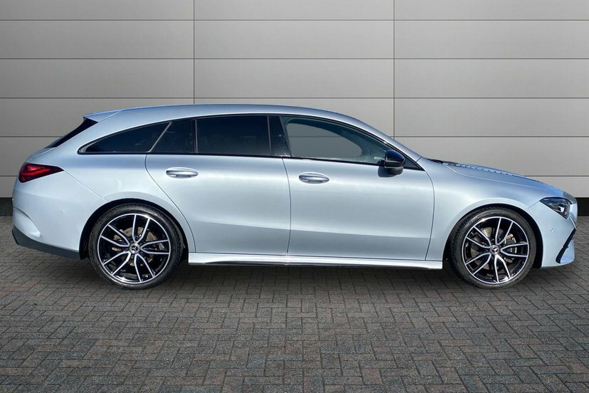 Mercedes-Benz CLA Class 2.0 Cla220d Amg Line Premium Shooting Brake Silver #3