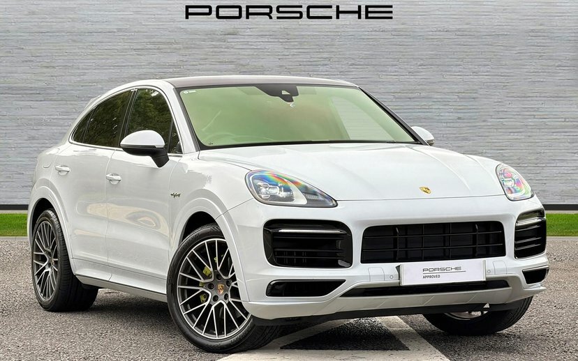 Porsche Cayenne 3.0 V6 E-hybrid 14.1Kwh Coupe Plug-in H White