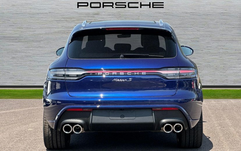 Porsche Macan 2.9T V6 S Suv Pdk 4Wd 380 Ps Blue #4