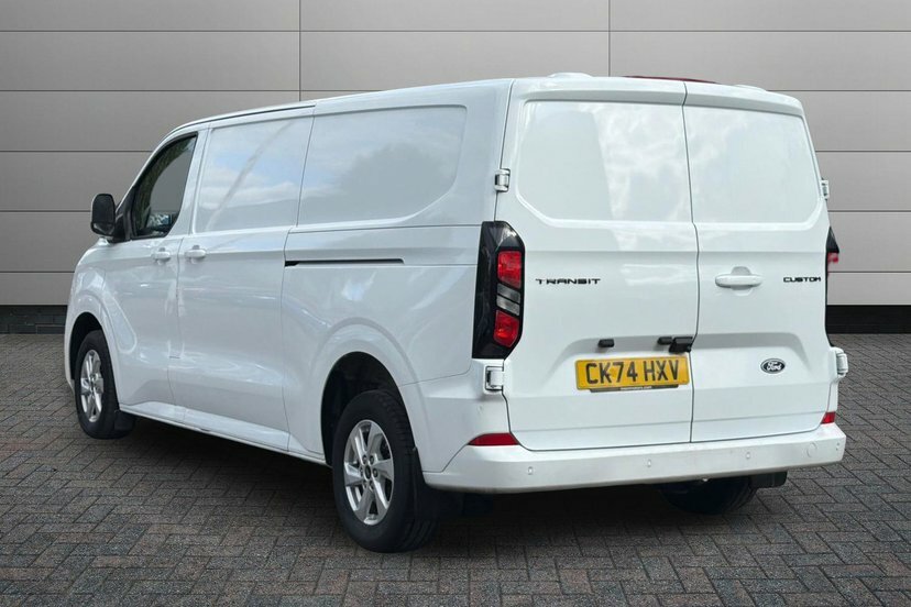 Ford Transit Custom 2.0 300 Ecoblue Limited Panel Van Manua White #3