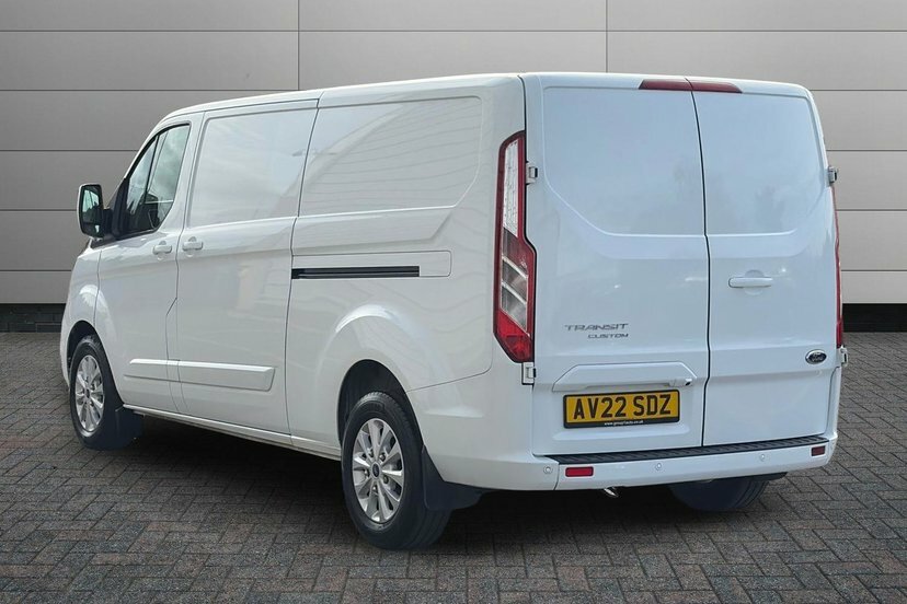 Ford Transit Custom 2.0 300 Ecoblue Limited Panel Van Manua White #3