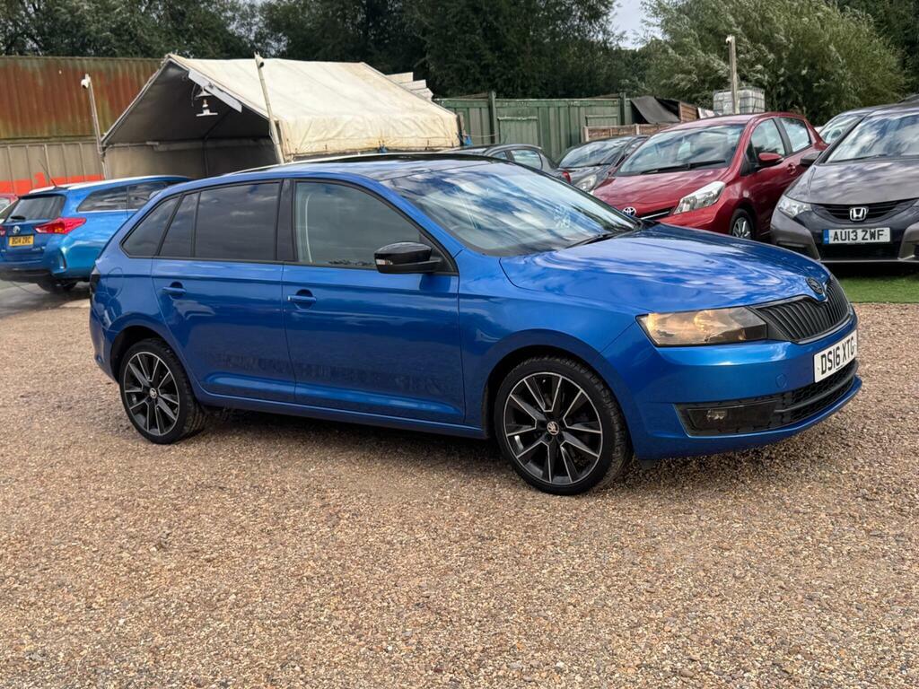 Skoda Rapid Spaceback 1.2 Tsi Se Sport Euro 6 S S Blue #6